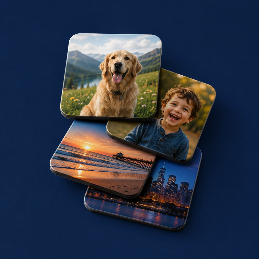 Custom 2x2 Square Photo Magnet